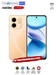 Infinix Smart 9 - 4GB RAM - 128GB Storage - PTA Approved - 12 Months Warranty - Gold - The Original Bro Mobiles - TOB51